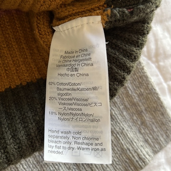 Madewell striped sweater Sz small - Picture 3 of 3